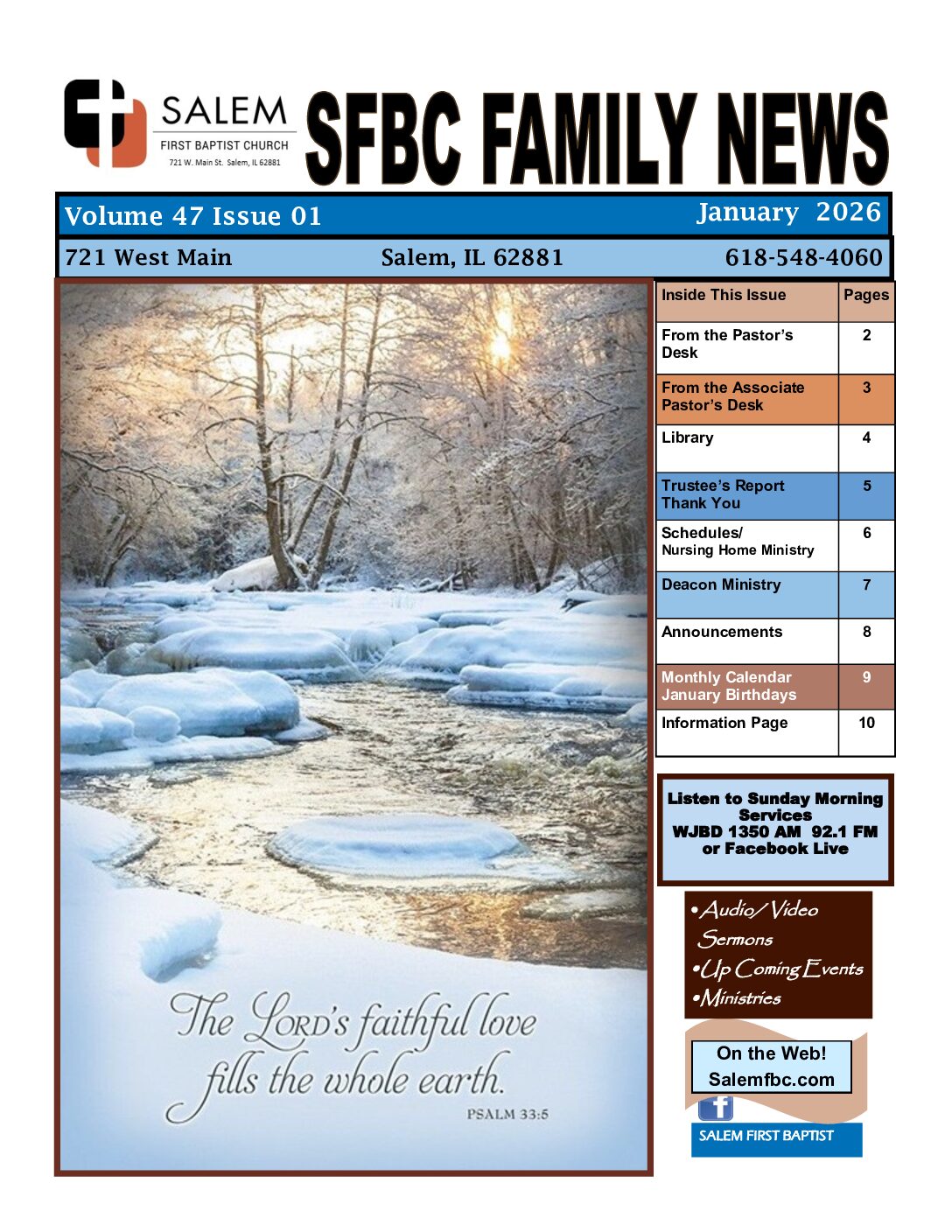 Family News January 2026